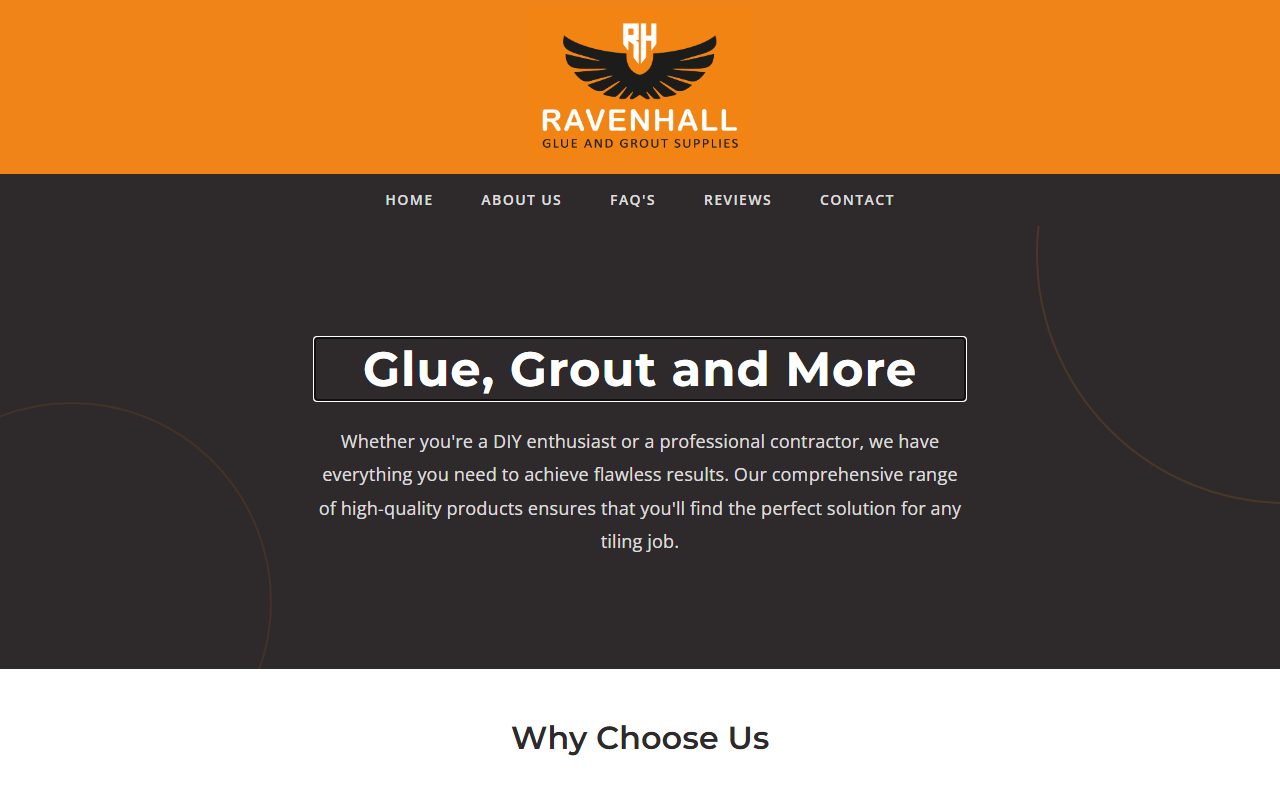 Ravenhall Glue and Grout Supplies